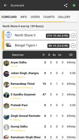 Game screenshot BCM Cricket League hack