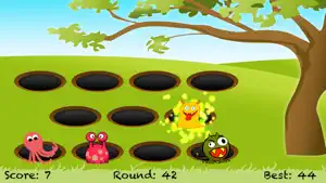 Whack A Cute Monster: Fast Tap screenshot 1