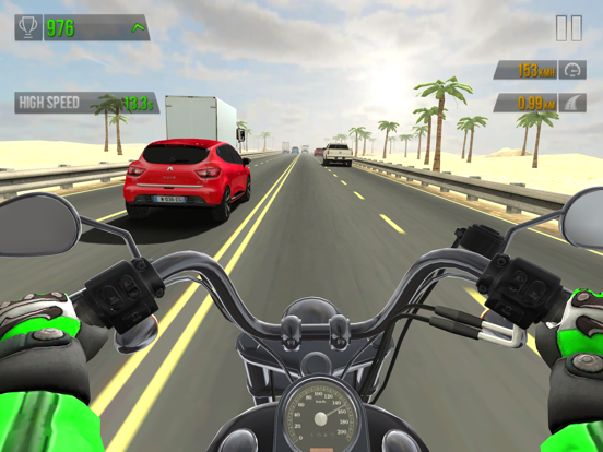 Turbo Racing 3D: Moto Rally iPad screenshot 6 - Games app