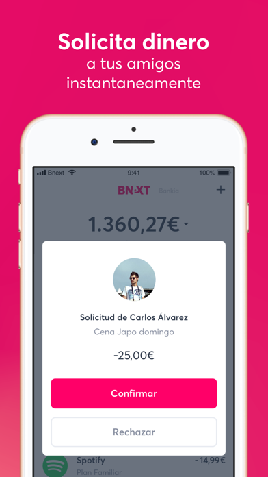 Bnext - Tu cuenta sin Banco Screenshot on iOS