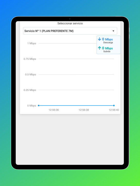 Wifinet iPad screenshot