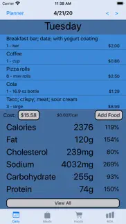 rda planner iphone screenshot 1