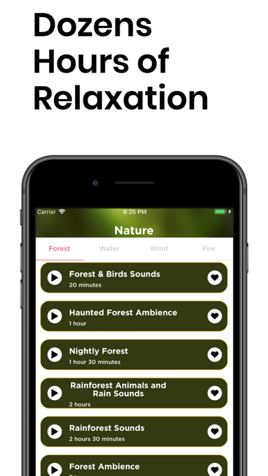 Screenshot #3 pour SNDS: Sleep & Nature Sounds
