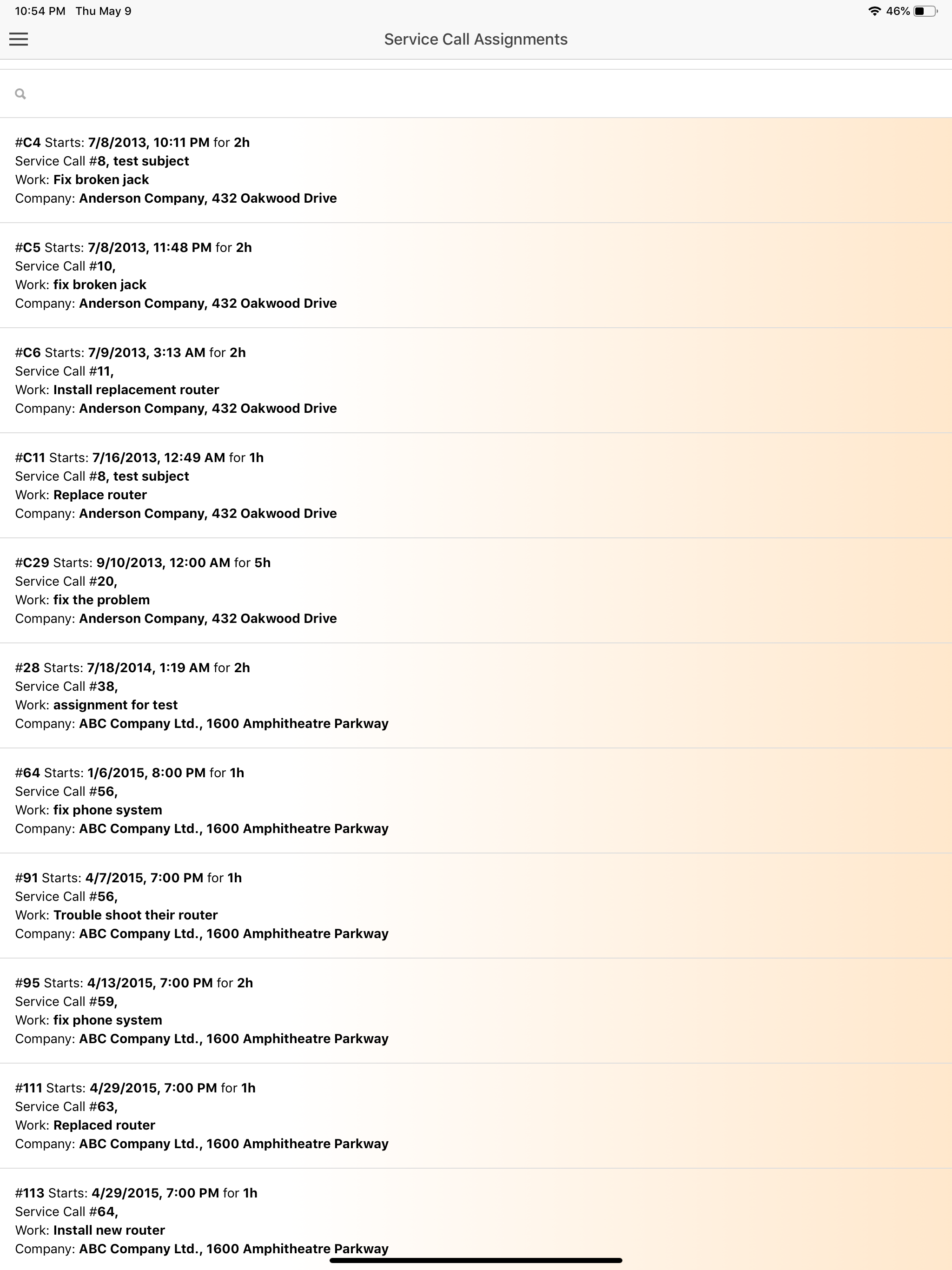 Promys Enterprise PSA Mobile screenshot 11