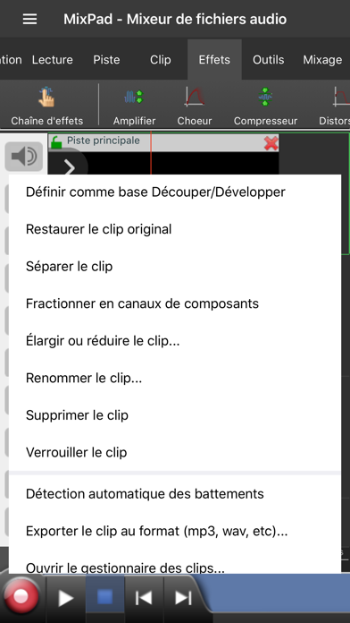 Screenshot #3 pour MixPad - Mixeur Multipiste
