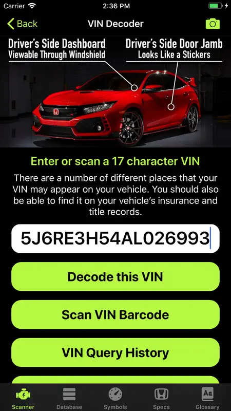 Honda App screenshot 2 of 10