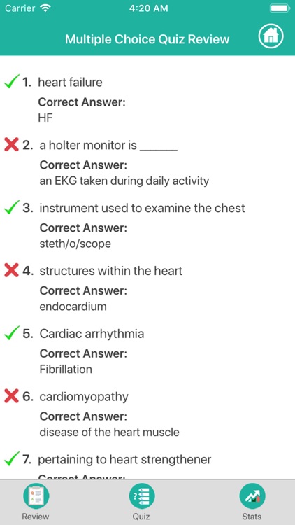 Cardiovascular Medical Terms screenshot-3