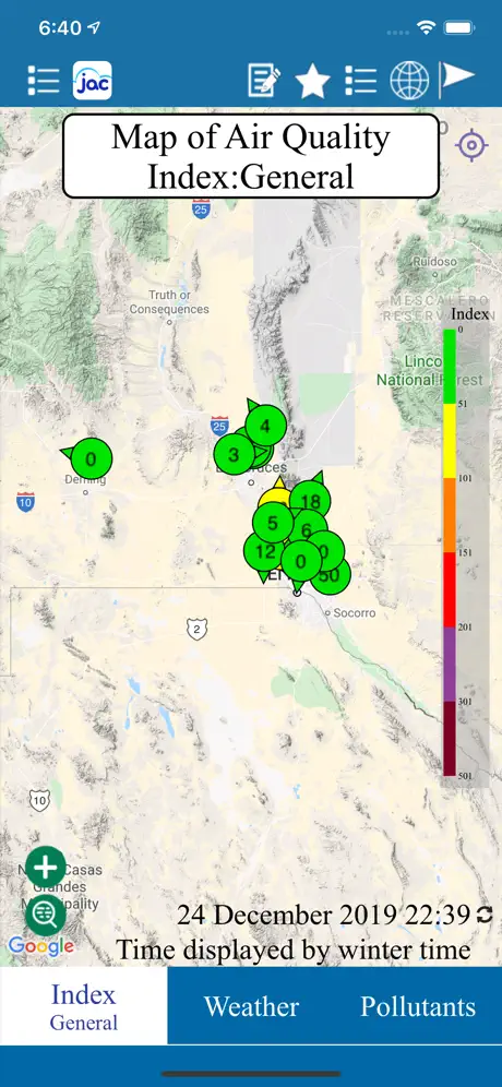 Paso del Norte AQI