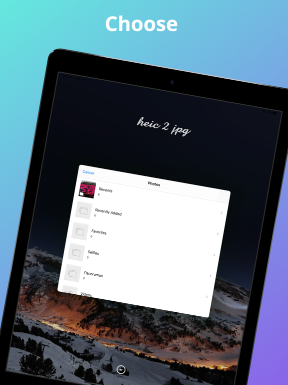 Screenshot #6 pour HEIC Convert JPG
