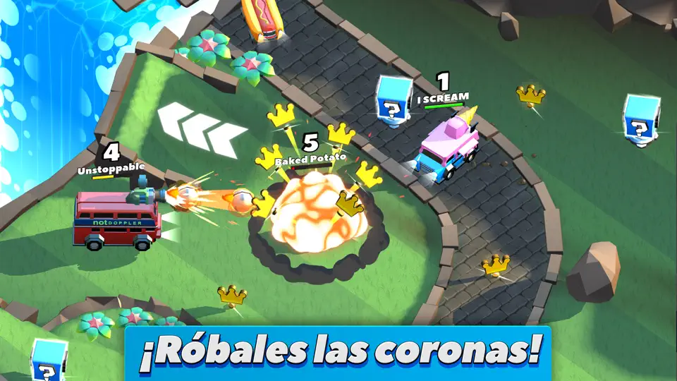 Captura de pantalla de Crash Of Cars en iPhone 3