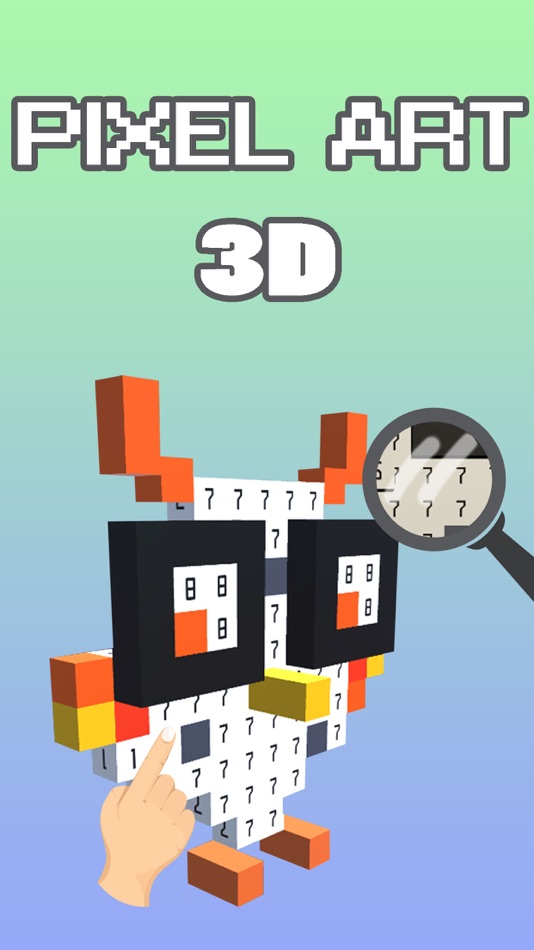 #1. Pixel Art 3D - Paint by Number (iOS) 由: Firoz Hasan