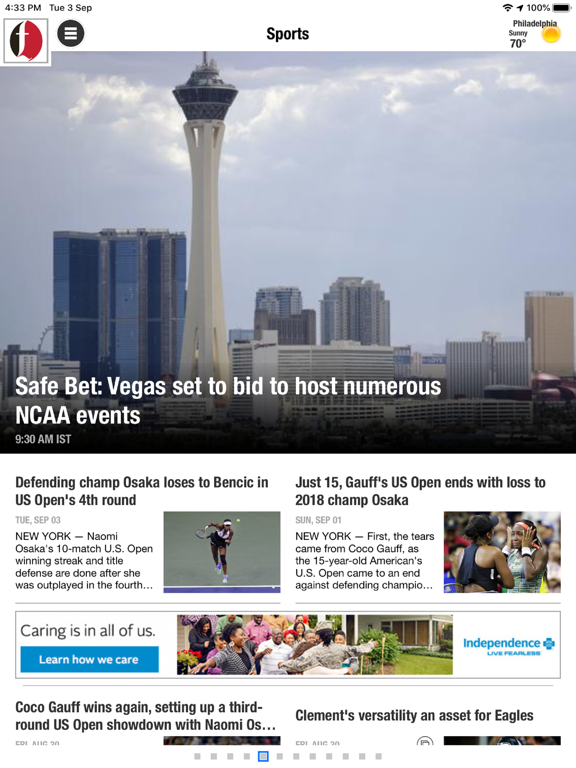 Screenshot #4 pour PhillyTrib.com Newspaper App