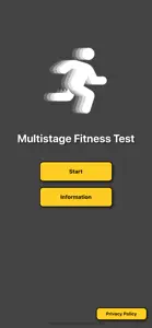 Multistage Fitness Bleep Test screenshot #3 for iPhone