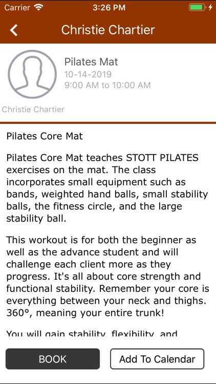 Symmetry Pilates Center