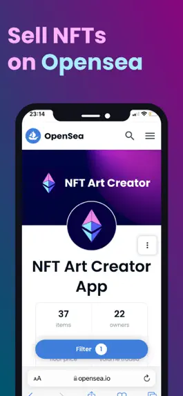 Game screenshot NFT Art Creator · hack