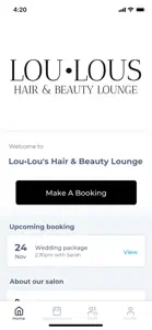 Lou•Lou's Hair & Beauty Lounge screenshot #1 for iPhone