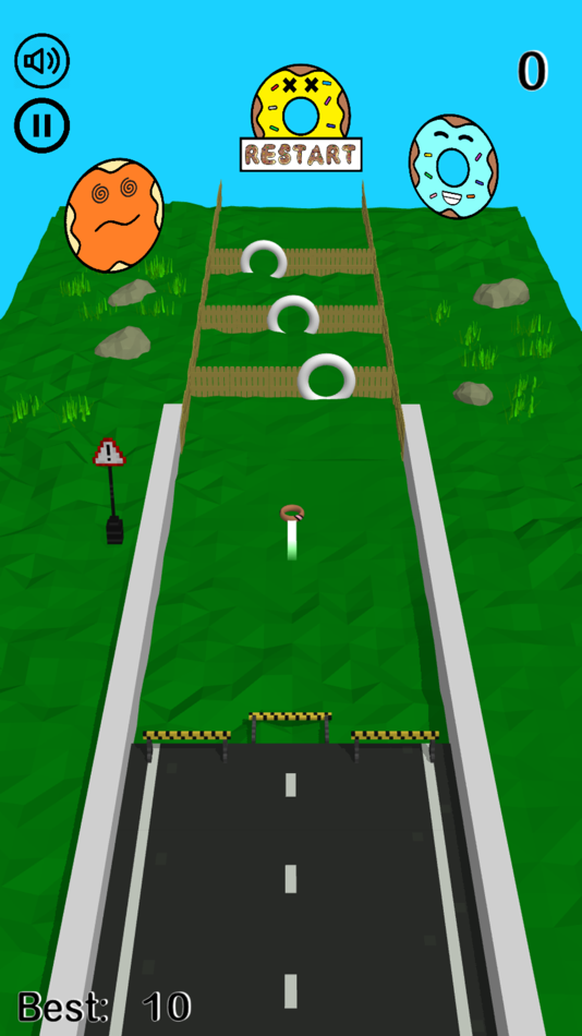 #2. Le Donut Run (iOS) 由: Bubba Creative, LLC