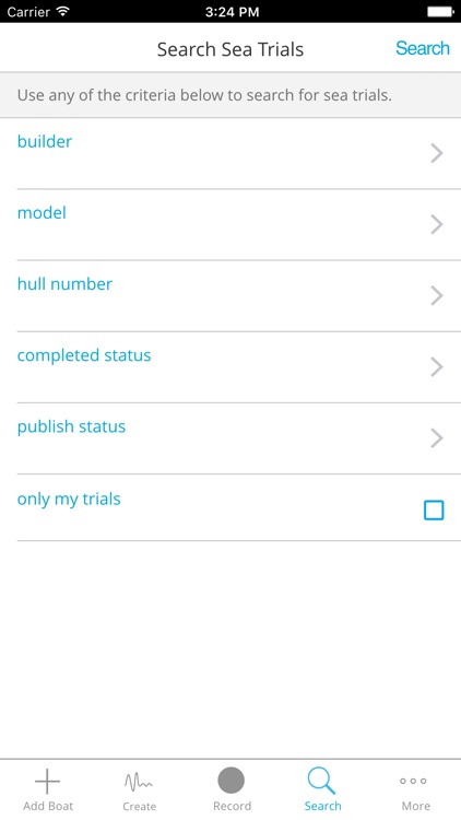 Seakeeper Sea Trial App