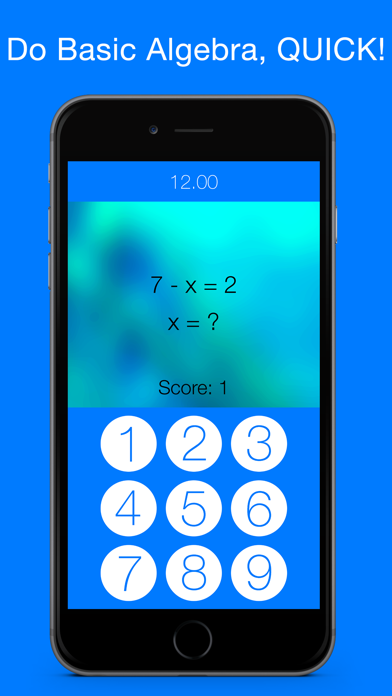 Algebra Game with Equations Screenshot