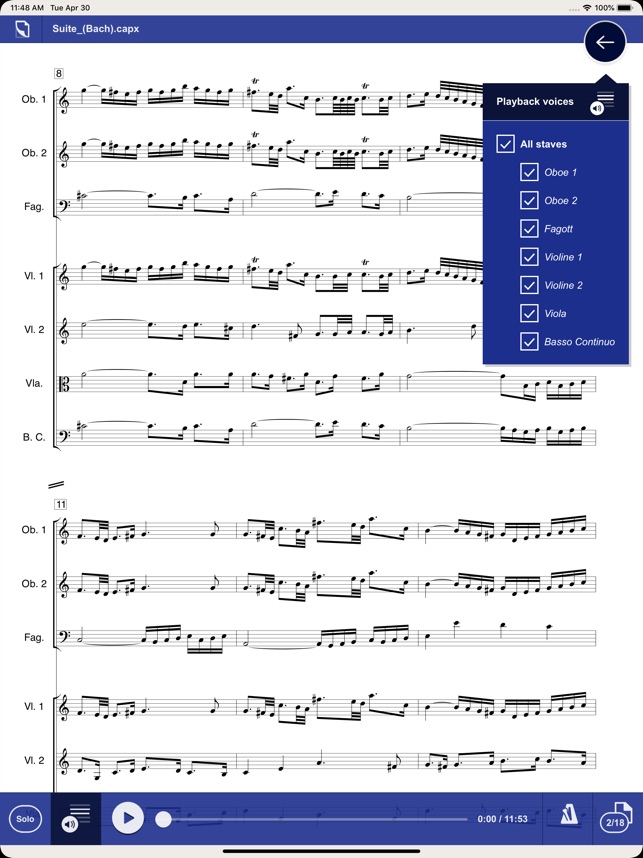 capella score reader App - Read and listen to music scores anywhere at any  time - capella-software AG (English)