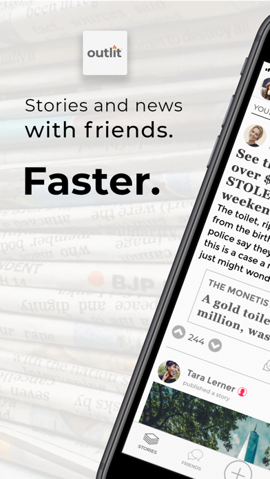 Screenshot #1 pour Outlit - Read, Publish, Earn