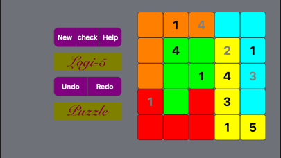 Logi5Puzz - 5x5 jigsaw Sudoku Screenshot