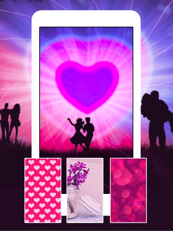 Pink Wallpapers + Backgrounds iPad screenshot 2 - Lifestyle app