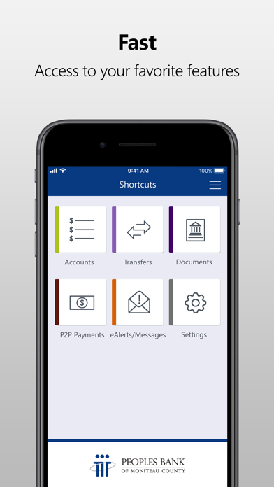 PBOMC Mobile Banking Screenshot