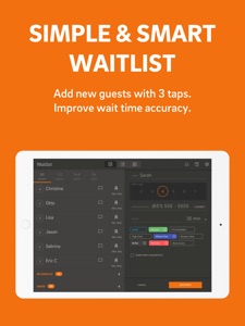 CAKE Guest Manager Waitlist screenshot #3 for iPad
