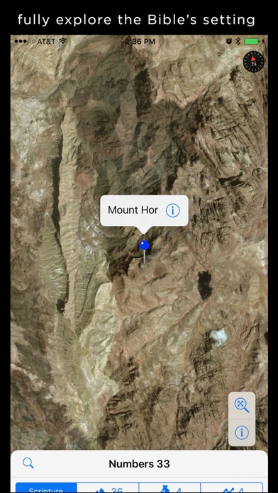 Bible Map Screenshot