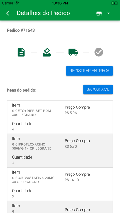 Screenshot #3 pour GolFarma - APP para Farmácias