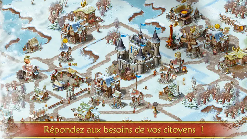 Capture d'écran de Townsmen - Stratégie Médiévale sur iPhone 5
