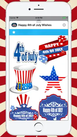 Game screenshot Happy 4th of July Wishes hack