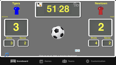 GoalKeeper Soccer Scoreboardのおすすめ画像2