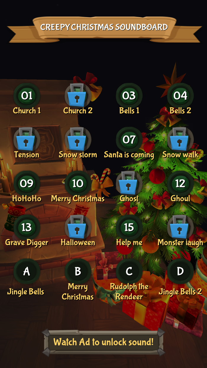 Creepy Christmas Soundboard