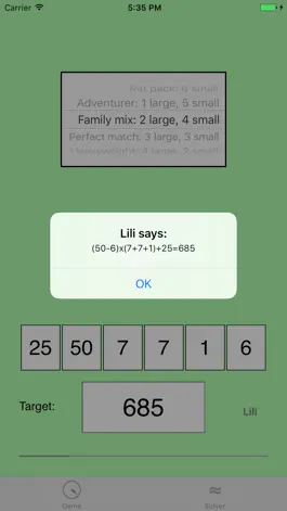 Game screenshot The Numbers Game apk
