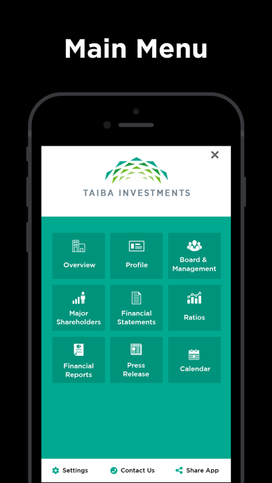 Taiba for Investment Co. Screenshot