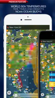 weather alert map usa iphone screenshot 3