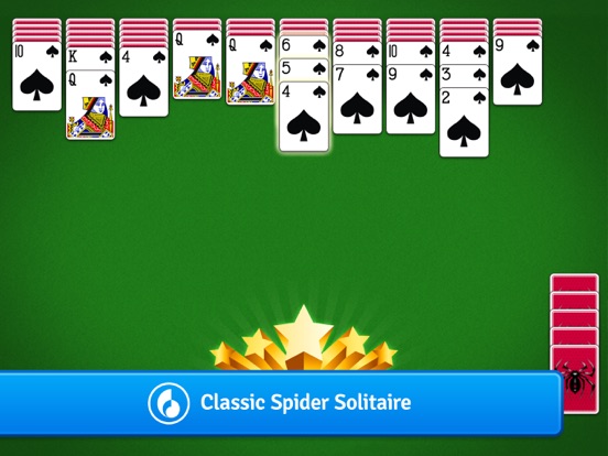 Screenshot #4 pour Spider Solitaire MobilityWare