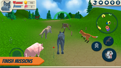 Wolf Simulator: Wild Animalsのおすすめ画像2