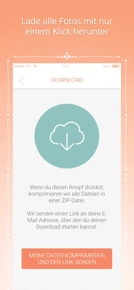 Die Hochzeit Foto-App - Wedbox
