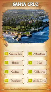 santa cruz city guide iphone screenshot 2
