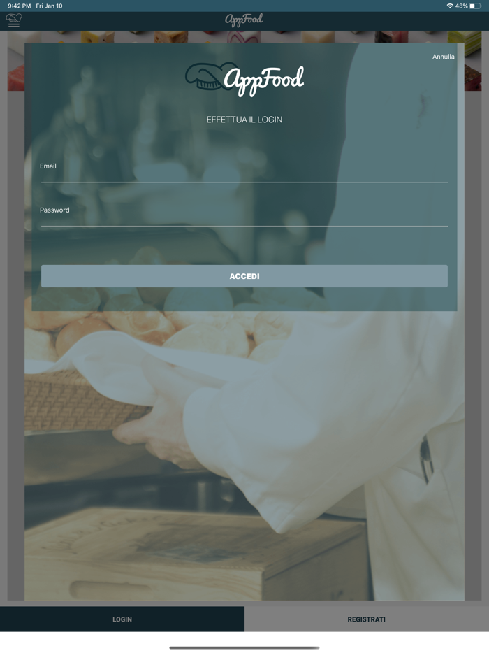 APP FOOD - All Food SpA