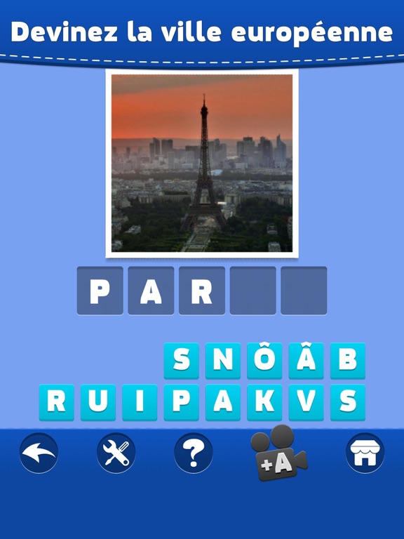 Screenshot #4 pour Villes Quiz - Jeu De Mots
