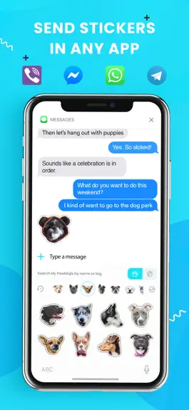 Game screenshot Pet Stickers & Emojis: PawMoji hack