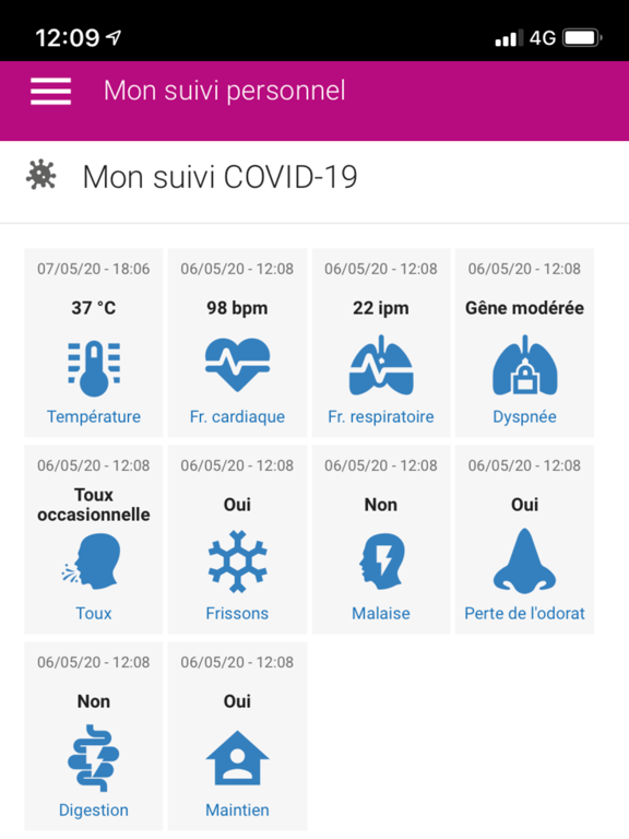 Screenshot #5 pour Terr-eSanté eCovid