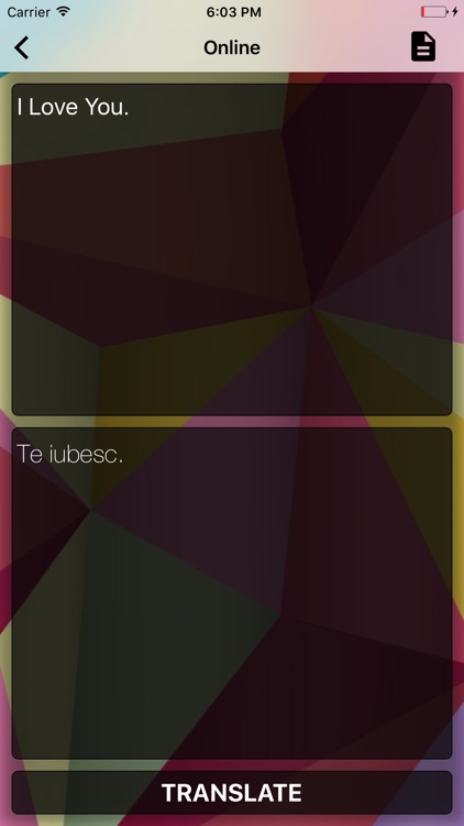 English To Romanian -:)