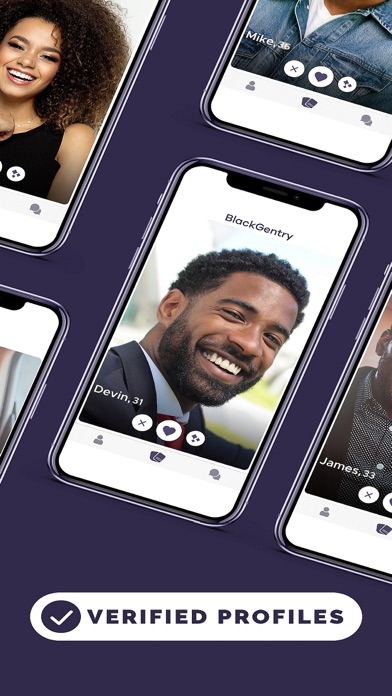 BlackGentry: Black Dating Appのおすすめ画像2