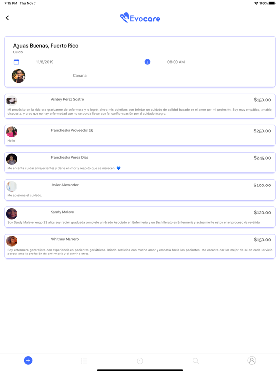 Evocare Client iPad screenshot 8 - Lifestyle app