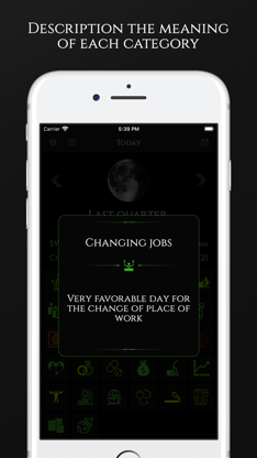 Moon Calendar Horoscope screenshot 2